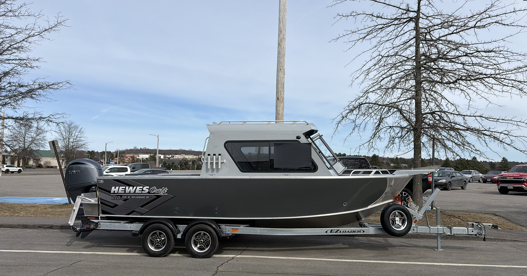 2026 Hewescraft Sea Runner 210 - Gray/Charcoal